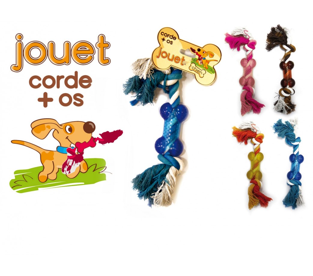 Jouet Chien Corde Avec Os Pas Cher - - La Pieuvre Qui Rit Jouet Chien Corde Avec Os Pas Cher - - La Pieuvre Qui Rit